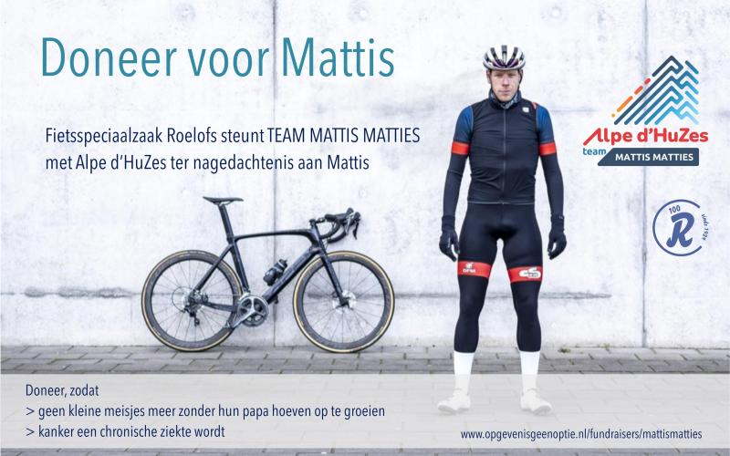<p>We rijden deze Social Ride met een speciale motivatie: steun voor Mattis, die op jonge leeftijd geconfronteerd werd met een zeldzame vorm van kanker. Zijn verhaal is aangrijpend en laat zien hoe belangrijk onderzoek en steun zijn. Op de donatiepagina lees je meer over zijn strijd en impact. Het volledige draaiboek van de Mattis Social Ride vind je onderaan de inschrijfpagina van het Bike Festival.</p>