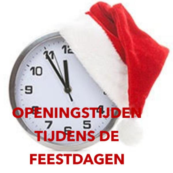 Aangepaste openingstijden